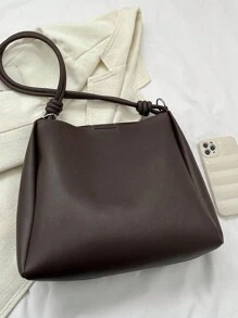 Light Luxury New PU Fashion Design High-End Tote Bag, New Fashionable Big Bags For Women