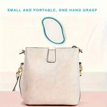 Facial Epilator Hair Removal Painless Hair Removal Physical Epilator Reusable Women's Leg Manual Hair Removal - No Shaving Required Magical Crystal Glass Hair Removal Tool, Washable Nano Glass Artifact - Blue - View 3