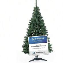 DecoKing Künstlicher Weihnachtsbaum 220 cm Grün Tannenbaum Christbaum Tanne Unecht Weihnachtsdeko Lena - Mehrfarbig - Übersicht 2
