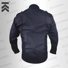 Camisola Táctica Kampak CAMD Tela Risptop Camisa Formal De Combate Con 4 bolsas - Azul - Ver 5