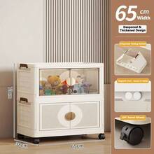 Armario plegable multiuso, organizador de almacenamiento de ropa, mueble de uso doméstico para el salón para guardar aperitivos, juguetes y accesorios