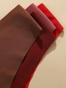 6条装女士无缝三角内裤，舒适顺滑面料，纯色内裤 - 彩色 - 查看 3