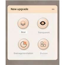 1 Stück acrylische Wellendesign Kosmetikaufbewahrungsbox, geeignet für Hautpflege, Lippenstifte, Badeartikel, Nagellack, Pinsel, Parfüm im Badezimmer, auf dem Schreibtisch, im Schlafzimmer, Schminktisch, Schmuckkasten, Tasche, Makeup Pinselhalter, Pinselhalter, Parfümorganizer, Tasche