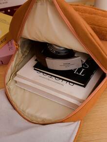 New Capybara Water Pig Double Backpack With A Girl's Heart For Large Capacity Class Backpack - Brown - View 10