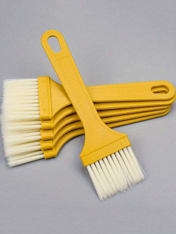 1/2/3pcs Heat-Resistant Barbecue Silicone Basting Brush, Kitchen Pancake Oil Brush, Non-Shedding Baking Brush