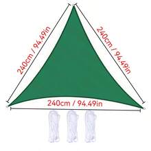 1pc Sunshade Canopy, Waterproof, UV-Resistant Rectangular Sunshade Cloth, Suitable For Outdoor Camping, Patio, Garden, Swimming Pool, Amusement Park, Made Of 210D Thin Waterproof Oxford Cloth - Multicolor - View 17