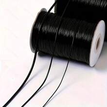 10Meters 0.5mm-2.0mm Black Leather Cord Waxed Thread Strings Necklace Bracelets Rope For Jewelry Making DIY Findings - Multicolor - View 9