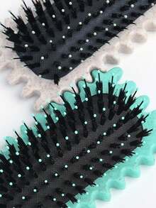Brosse à cheveux, brosse à cheveux en poils de sanglier 2025 la plus récente, brosse de coiffure, brosse définissant les boucles, façonnage et définition des boucles pour femmes, brosse à cheveux, peigne, outils pour cheveux, produits et accessoires capillaires pour les essentiels de voyage du salon de coiffure et de beauté. Vacances, plage, set pour le voyage - Voir 5