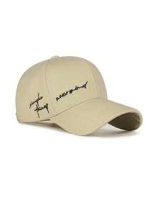 1pc & Versatile Letter Embroidery Baseball Cap, Fashionable Streetwear Style For Students - Baseball Cap - View 18