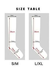 5双装男女通用黑色过膝压缩袜/骑行袜，适合跑步、骑行、健身、紧身裤穿着，四季皆宜，靴筒款式，针织袜，是送给家人和朋友的绝佳圣诞礼物。 - 彩色 - 查看 4