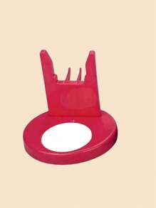 4 piezas/2 piezas/1 pieza Base de plástico soporte para pistola de silicona caliente, accesorio para herramientas de manualidades, reparación del hogar y almacenamiento DIY