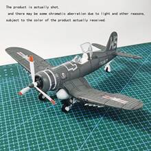 1架组装模型飞机 - 塑料材质 - 多种型号和颜色可选，1:48比例军事战斗机/轰炸机组装模型玩具 - 成人收藏级战斗机模型装饰 - 玩具车 - DIY战斗机 - 适合作为节日礼物 - 复活节、圣诞节礼物