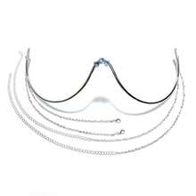 1 件金色新款性感派对蝴蝶紧身胸衣身体链，水钻装饰胸罩链，时尚夜总会风格女士