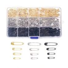 1 Set 4 Größen Edelstahl Nadeln, Kleidungsetiketten Nadeln, Mehrzweck Nadeln mit Aufbewahrungsbox, Kleider Accessoires Nadeln für Kleidung, Tasche, Charm, Schule, Büro Accessoires, Hemden, Jacken, Schmuck, Weihnachten, Halloween, Kleidung Nadeln, lustige, süße Lehrer Geschenke, Kostüm Accessoires, Taschencharms - Verschiedenfarbig - Übersicht 7