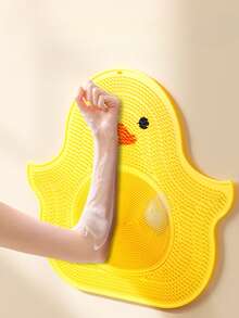 Yellow Duck Foot Rubbing Bathroom Non Slip Mat Rubbing Back Massage Mat Rubbing Bath Foot Washing Artifact Bathroom Duck Floor Mat