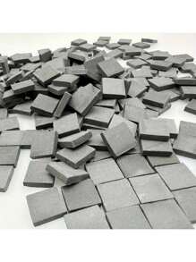 50/100/200pcs Miniature Landscape Kit | Realistic Red Brick Wall & Stone Accents | Plastic | Ideal For DIY Crafts, Fairy Gardens, And Dollhouses | Perfect For Building Your Mini Dream House