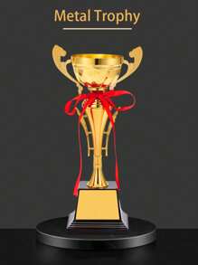 1 كأس معدني قابل للتخصيص لكرة القدم أو كرة السلة أو كرة الريشة، كأس ذهبي مصنوع من سبيكة حديد وبلاستيك ABS، جائزة مسابقة لرياضات كرة القدم والتنس، تصميم أنيق وعصري وكاجوال ومناسب للأشخاص التخصيصات والهدايا الفريدة للرجال والأصدقاء والعائلة في مناسبات الميلاد والعطلات والمسابقات الرياضية