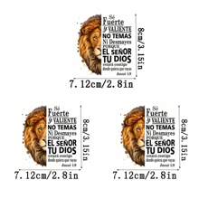 1/2/3pcs Vibrant Lion King Heat Transfer Sticker - Create Custom DIY Fashion - Durable Iron-On Appliques For T-Shirts & Pillows