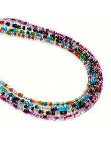 1 Pc Chichain Multi-Color Eyeglass Chain - Prevent Loss, Fashionable Ladies Eyeball Chains, Stylish Eyeglasses Accessories, Durable Eyeglass Strap, Eyeglass Cord