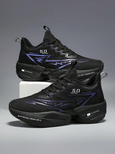 Tênis de corrida profissional ultraleve de sola grossa para casal, calçados esportivos casuais, tênis de moda para atividades ao ar livre