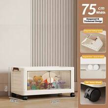 Armario plegable multiuso, organizador de almacenamiento de ropa, mueble de uso doméstico para el salón para guardar aperitivos, juguetes y accesorios