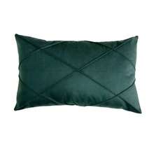 Kit 2 Rectangular Suede Draped Baguette Cushion 30cmx50cm - 綠色 - 查看 2
