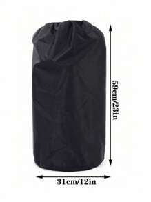 1pc Oxford Cloth Gas Tank Cover Waterproof Dust-Proof Gas Bottles Cover With Drawstring Camping Gas Stove Protective Cover