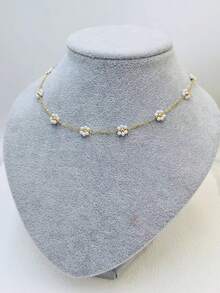 1pc Handmade Woven Floral Daisy Necklace, Suitable For Women, Multiple Colors Available For Spring & Summer - Daisy Flower Necklace - View 21