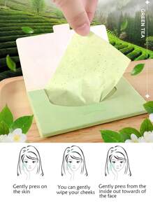 200pcs Face Blotting Papers: Green Tea & Bamboo Charcoal Oil Control Sheets, Portable & Compact, Suitable For All Skin Types, Instant Mattifying & Radiance Control,Blotting Paper,Beauty,Skin Care Products,Spa,Self Care,Skin Care Tools,Face Care,Esthetician Supplies,Skin,Face Wash,Facial