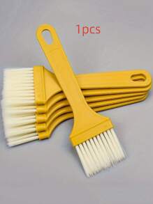 1/2/3pcs Heat-Resistant Barbecue Silicone Basting Brush, Kitchen Pancake Oil Brush, Non-Shedding Baking Brush