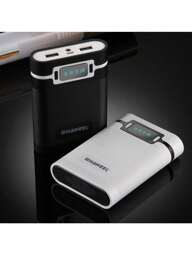 Caja de batería portátil extraíble con batería 18650, caja de batería de doble USB sin soldadura (baterías no incluidas)