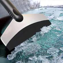 1pc Stainless Steel Snow Shovel Glass Scraper Snow Shovel Ice Removal Snow Shovel Snow Shovel Frost Tool Ice Shovel Defrost Scraper