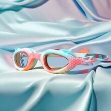 1 件装小框防雾游泳镜，游泳训练防护眼镜，防水高清专业装备，沙滩必需品，沙滩配件，泳池浮板