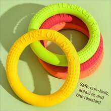 Pet Tug Rings For Dog Training, Bite-Resistant For Golden Retriever, Labrador, Border Collie, Chew Toy For Pets - Multicolor - View 13