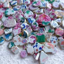 100g/200g Assorted Colorful Asymmetrical Shaped DIY Mosaic Tiles, Suitable For Various DIY Crafts, Mosaic Art, Garden Design, Frame Decoration, Creative Decor, And DIY Supplies - Surprise Color Mixing - View 13