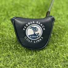 Tree Pattern Golf Cover Driver Covers Fairway Wood Headcover Hybrid Cover Leather Blade Putter Headcover Mallet - Blue - View 10