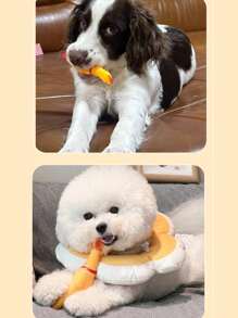 1 szt. Nowe zabawki dla psów z piszczącym dźwiękiem, wrzeszczący kurczak, zabawka do żucia dla psa, zabawna żółta gumowa zabawka z odpowietrznikiem, kurczak 16 cm, 29 cm, 35 cm