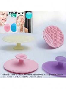 8pcs/6pcs/4pcs/2pcs Skin Massage Tools, Cleansing Brushes, Silicone Suction Cup Pads, Deep Cleansing Face Brushes, Face Cleansing & Massage Brushes, Mini Handheld Oval Washers, Gentle Exfoliation & Massage Face Cleansing Tools For Skin Care, Deep Cleaning & Gentle Exfoliation, Skin Massage, Travel Items, Weddings, Christmas Parties, Mother's Day Gifts, Birthday Gifts