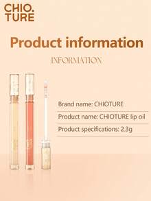 CHIOTURE 唇油，滋润并防止嘴唇干裂，去角质并淡化唇纹，唇彩和变色润唇膏 - OAT MILK - 查看 8