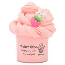 70ML Cute DIY Scented Butter Slime Kit, Super Stretchy Non-Sticky Slime Putty For Kids, Birthday Gifts Christmas Party Favors For Girls Boys, Fun Sensory Toys