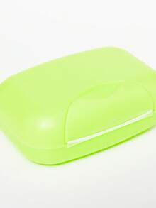 Creative Travel Portable Lock Cover Soap Box Sealed Waterproof Large Handmade Soap Box Face Soap Box Household Face Washing Soap Storage Is Very Suitable For Outdoor And Bathroom Use, Easy To Open Design, Soap Rack Bathroom Vacation Travel Accessories Summer Travel Essentials