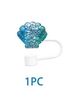 4/1pc Nắp ống hút hình nàng tiên cá, Nàng tiên cá, Đuôi cá, Sao biển, Vỏ sò, Nắp ống hút chủ đề bờ biển mùa hè cho 30 & 40 Oz. Nắp ống hút silicon không thể trả lại, Đầu ống hút có thể tái sử dụng, Nắp ống hút chống bụi 10mm, Thích hợp cho cắm trại và hoạt động ngoài trời, Phụ kiện cốc, Đồ dùng học tập - Nhiều màu - Xem 12