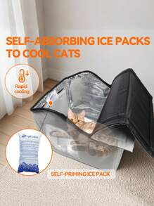 Outdoor Cat House Cooling Cat Nest Outdoor/Indoor Cat Warmth Cat House Four Seasons Universal Cat Bed Easy To Assemble
