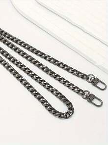 Một mảnh thay thế chuỗi đa năng thời trang, đồ trang sức tự làm, vật liệu làm ví thủ công, vật liệu sắt, phụ kiện thủ công mỹ nghệ - màu đen - Xem 10