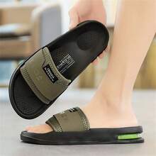 2025 New Arrival Men Summer Slippers, Outdoor Soft Sole Air Cushion Sports Beach Sandals, Non-Slip Casual Strap Slides