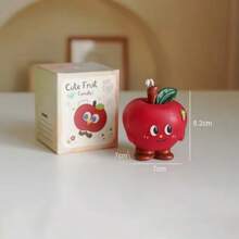 Fruit Scented Candles Accompanied By Gifts Cartoon Cute And Funny Fruit Candles Handmade Scented Candles Scented Soybean Wax Candles Birthday Candle Party Home Decoration Halloween Christmas Anniversaries Wedding Photo Props Home Decoration Gifts Valentine's Day Accompanied By Gifts And Other Occasions