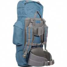 Tor 65L Spacious Rucksack - Ladderlock Back Travel Backpack - Dark Blue - View 3