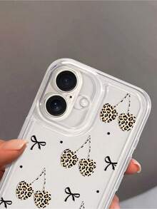 Funda para teléfono móvil con lazo estético (1 unidad) con temática de astronauta y cerezas, compatible con phone 16 Pro Max. - Multicolor 5 - Ver 2