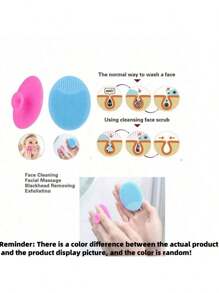 8pcs/6pcs/4pcs/2pcs Skin Massage Tools, Cleansing Brushes, Silicone Suction Cup Pads, Deep Cleansing Face Brushes, Face Cleansing & Massage Brushes, Mini Handheld Oval Washers, Gentle Exfoliation & Massage Face Cleansing Tools For Skin Care, Deep Cleaning & Gentle Exfoliation, Skin Massage, Travel Items, Weddings, Christmas Parties, Mother's Day Gifts, Birthday Gifts