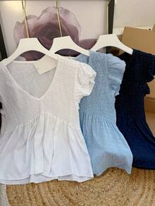 Women T-Shirts - 白色 - 查看 2